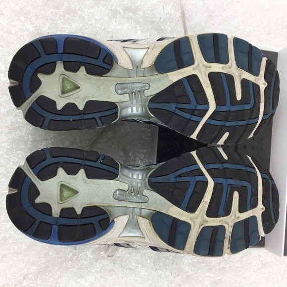 Brooks Adrenaline Mens 10M  Euro 40 Running Athletic Shoe Sneaker Gray & Blue - Picture 6 of 8